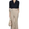 Best Mame Kurogouchi Linen Touch Triacetate Suits Trousers - Beige