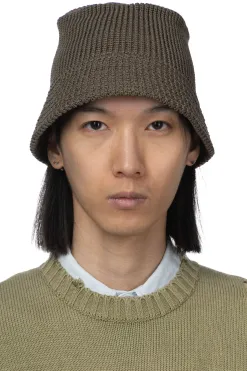 Online Cableami Linen-Like Cotton Bucket Hat - 3 Colors