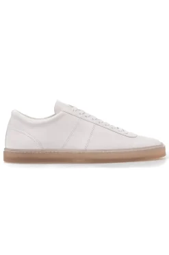 Hot LEMAIRE Linoleum Basic Laced Up Trainers - White