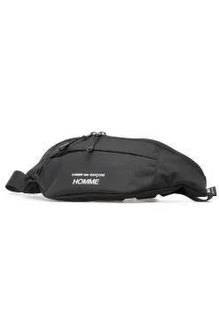 Best Comme Des Garcons Homme Logo Waist Bag - Black