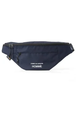Discount Comme Des Garcons Homme Logo Waist Bag - Navy
