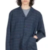 Outlet Engineered Garments Loiter Jacket - Navy CL Windowpane