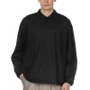 Fashion Still by Hand Long Sleeve Polo Shirt - Black