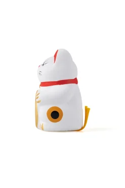 New Fukumaneki Lucky Cat 5cm/2' - White