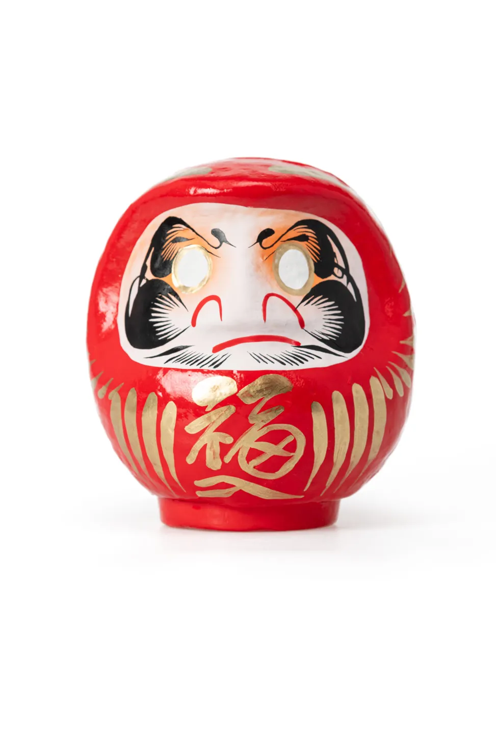 Hot Fukumaneki Lucky Daruma 12cm - Red