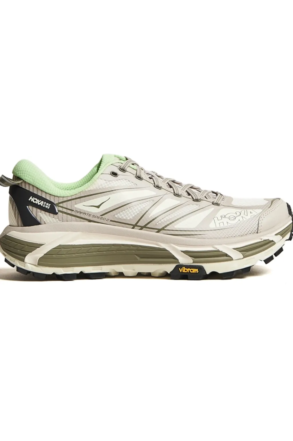 New Hoka Mafate Speed 2 - Putty and Eucalyptus