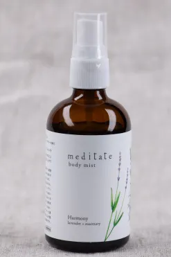 New Riraku Fragrance Meditate Body Mist in 3 choices