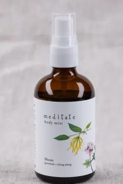 New Riraku Fragrance Meditate Body Mist in 3 choices