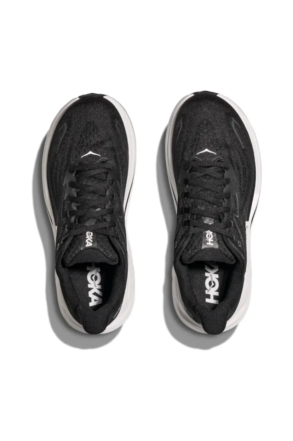 Best Hoka Men Clifton 10 - Black x White
