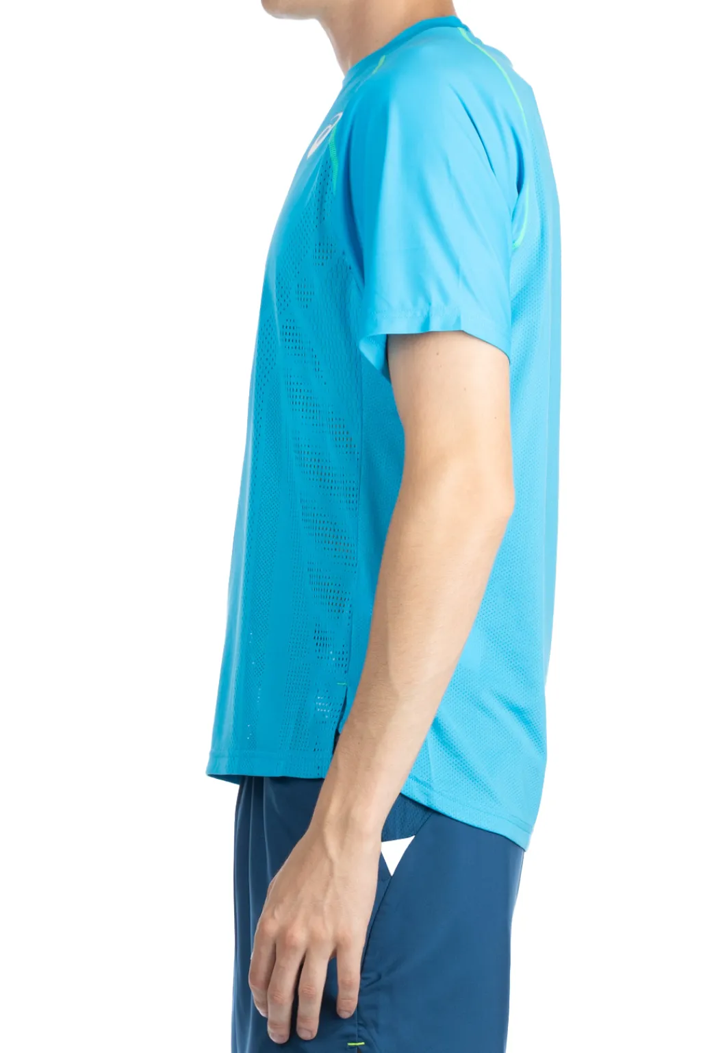 Discount Asics Men Match Actibreeze SS Top-Mako Blue