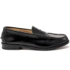 Outlet Kenford Fine Shoes Men's Coin Loafers - Black