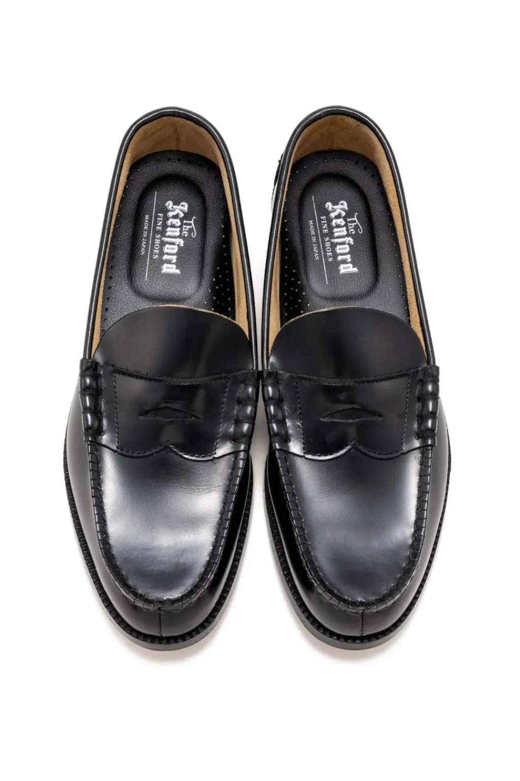 Outlet Kenford Fine Shoes Men's Coin Loafers - Black