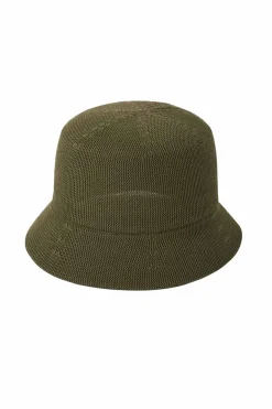 Clearance CFCL Mesh Knit Bucket Hat - Fern Green