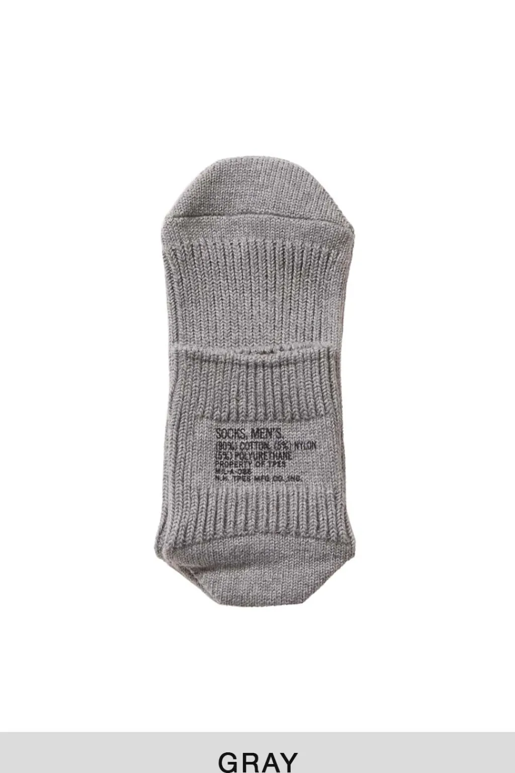 Best N. Hoolywood Military Lo-cut Socks in 3 Color Choices
