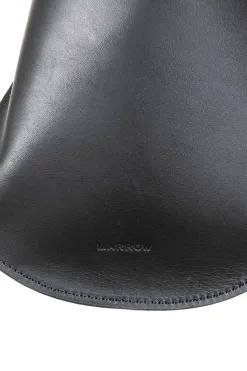 Discount MARROW LEATHER Mini Twist - Black