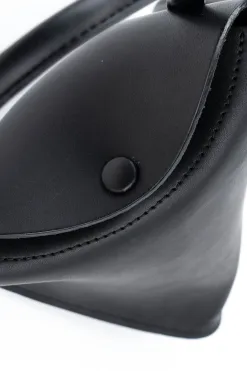 Discount MARROW LEATHER Mini Twist - Black