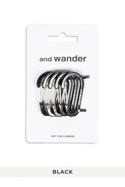 New And Wander Mini Utility Carabiner - 3 Color Choices