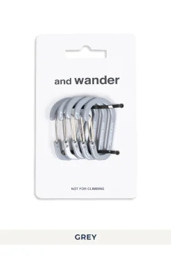 New And Wander Mini Utility Carabiner - 3 Color Choices