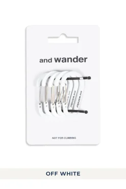 New And Wander Mini Utility Carabiner - 3 Color Choices