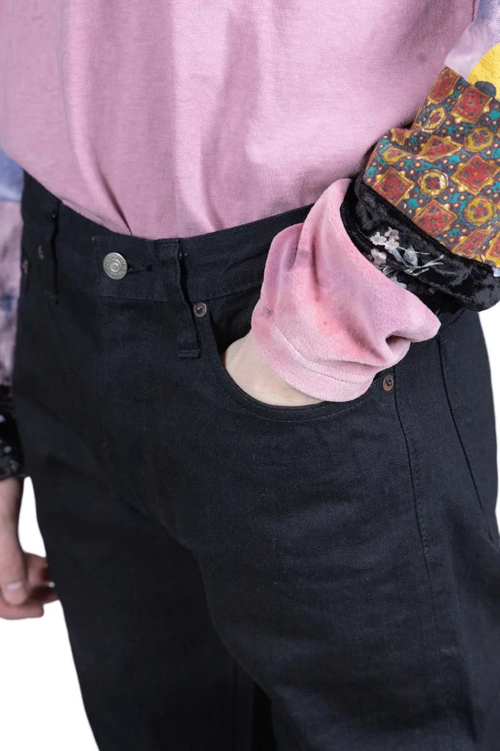 Clearance Sugar Cane 1947 Model Type-III - Slim Fit/ Black