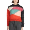 Clearance UNUSED Mohair and Wool Pullover - Women - Green Multi