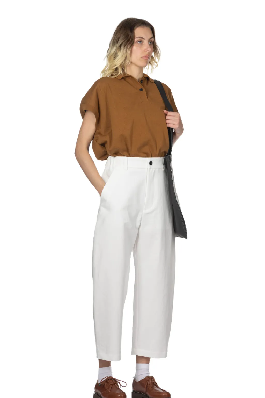 Online nicholson & nicholson MONT Pants - White
