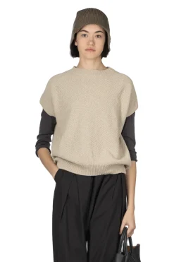 Best Evam Eva Moss Stitch Vest