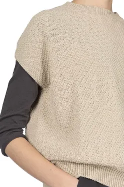 Best Evam Eva Moss Stitch Vest