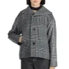 Fashion nicholson & nicholson MY SAILOR Coat - Grey Check