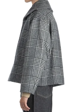 Fashion nicholson & nicholson MY SAILOR Coat - Grey Check