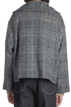Fashion nicholson & nicholson MY SAILOR Coat - Grey Check
