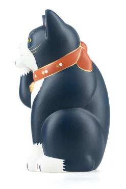 Fashion Fukumaneki Navy Lucky Cat 15.5cm
