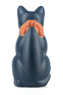 Fashion Fukumaneki Navy Lucky Cat 15.5cm