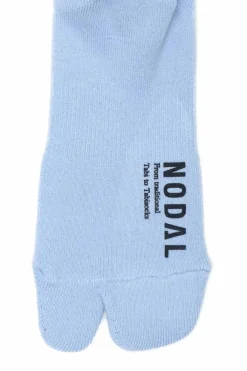 Discount NODAL Logo Socks - Light Blue Light Blue × Orange