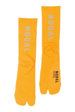 Sale NODAL Logo Socks - Mandarin Orange Mandarin Orange × Blue