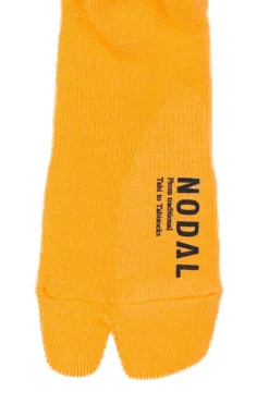 Sale NODAL Logo Socks - Mandarin Orange Mandarin Orange × Blue