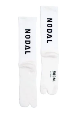 Discount NODAL Logo Socks - White