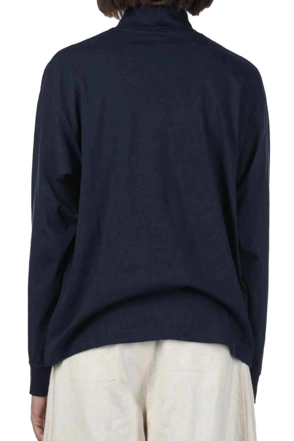 Outlet FilMelange NOEL - Turtleneck LS Tee - Deep Navy