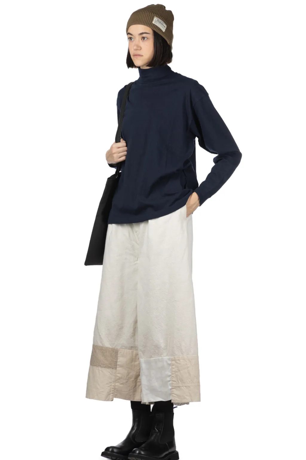 Outlet FilMelange NOEL - Turtleneck LS Tee - Deep Navy