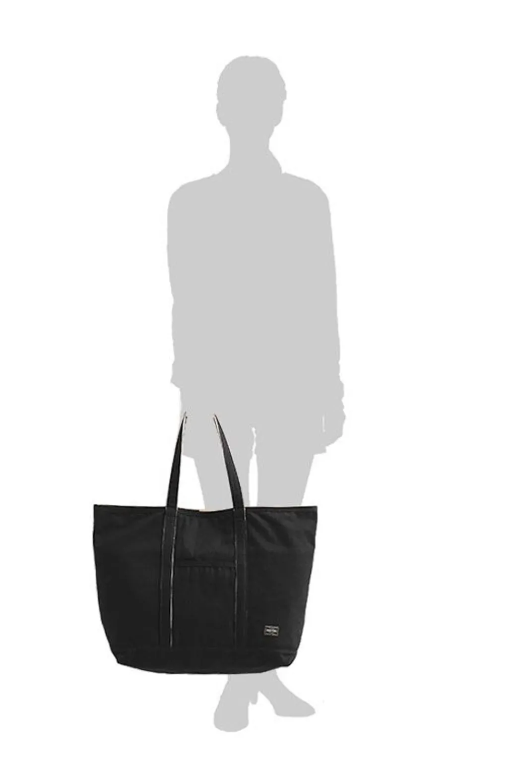 Outlet Porter Yoshida NOIR Tote Bag Large - Black