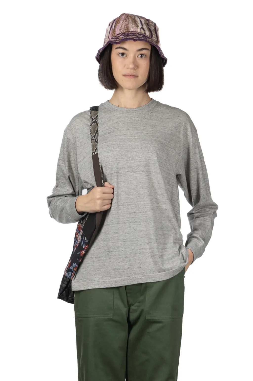 New FilMelange NOLAN - Long Sleeve Tee - Old Melange