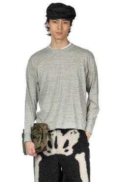 Online FilMelange NOLAN - Long Sleeve Tee - Old Melange