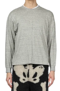 Online FilMelange NOLAN - Long Sleeve Tee - Old Melange
