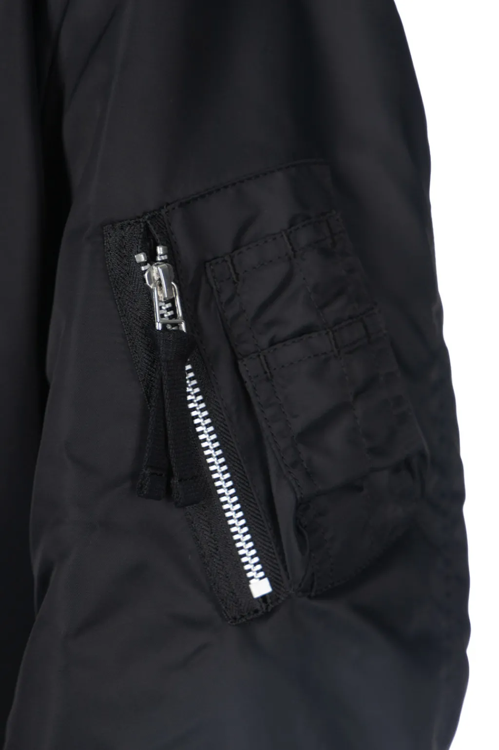 Fashion Comme Des Garcons Homme Nylon Twill Long Coat - Black