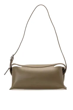 Online MARROW LEATHER Oblong Shoulder Bag - Dark Olive
