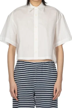Clearance nicholson & nicholson ODETTE-POPLIN Top - White