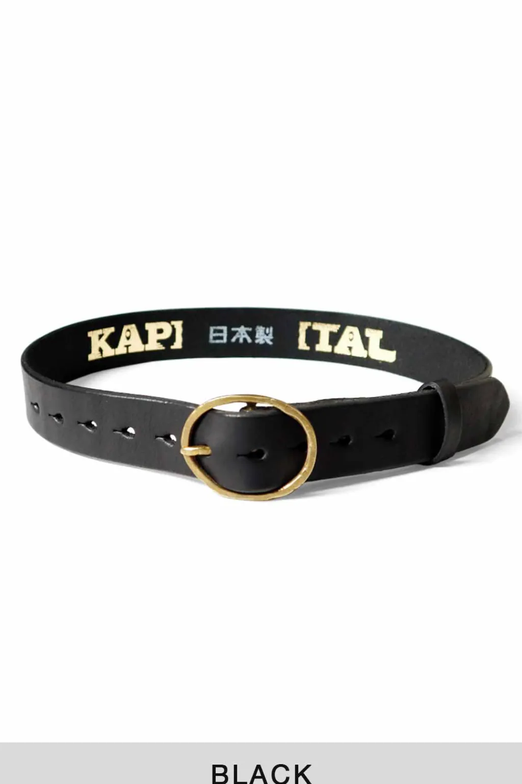 Discount Kapital Oil Leather PECOS Belt - 2 Colors