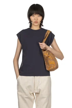 Online YLEVE Organic Cotton Bio Tee - Navy