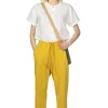 Outlet Tigre Brocante Organic Cotton Kurta Pants - Yellow