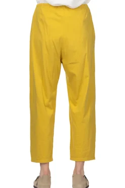 Outlet Tigre Brocante Organic Cotton Kurta Pants - Yellow